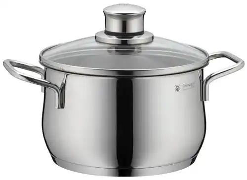 WMF Diadem Plus Kochtopf 16 cm mit Glasdeckel, geeignet für Induktion