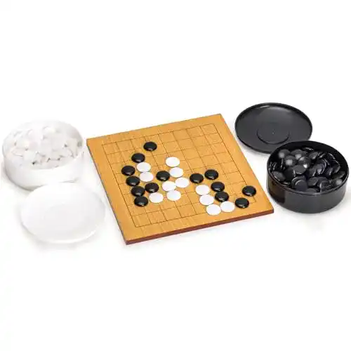 Go-Spiel Yellow Mountain Imports aus Buchenholz-Furnier