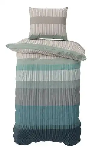 Flanell-Bettwäsche Dilios Premium 135×200 cm aus 100% Baumwolle