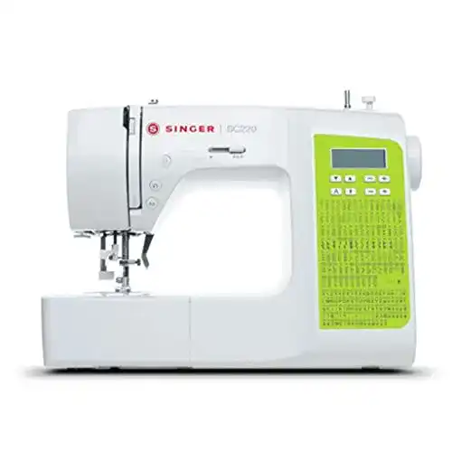 Singer Nähmaschine SC220-GRN Elektronische Nähmaschine mit Stichen