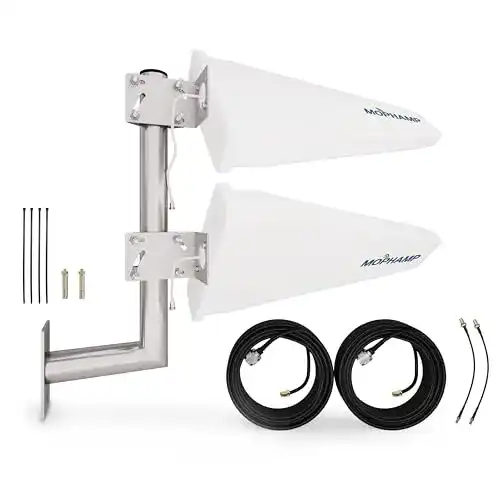WLAN Richtantenne Mophamp 4G 5G LTE MIMO 2×2 Außenantenne