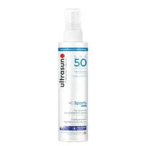 Ultrasun Sports Spray SPF 50 – Transparentes Sonnenschutzmittel