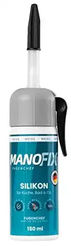 Silikon für Küche und Bad – Manofix Fugenchef in Weiß