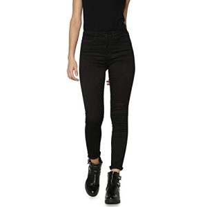 Skinny Jeans für Damen von ONLY – Onlroyal High Sk Pim600 Noos in Schwarz