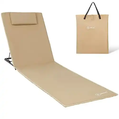 Gepolsterte, schnell trocknende XXL Stranddecke von Homecall