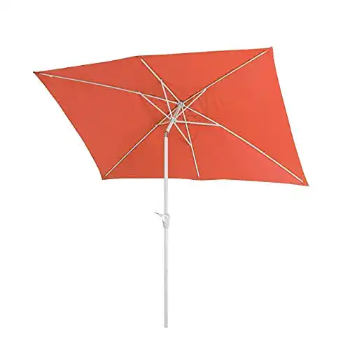 Sonnenschirm 200 cm Mendler N23 Gartenschirm mit UV-Schutz