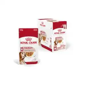 Royal Canin Nassfutter für Hunde Medium Ageing 10+ – 10 x 140 g