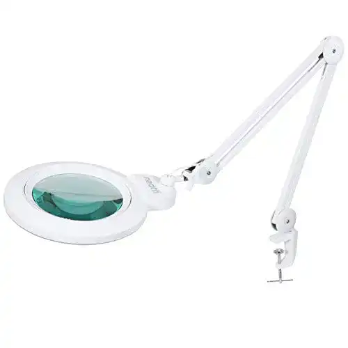Lupenleuchte Neatfi XL Bifokal mit 1.600 Lumen LED Beleuchtung