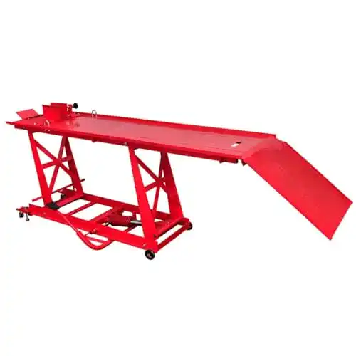 Motorradhebebühne vidaXL 450kg für Motorräder und Mopeds