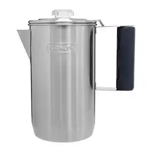 Stanley Cool Grip Camp Perkolator für sechs Tassen Kaffee, schwarz
