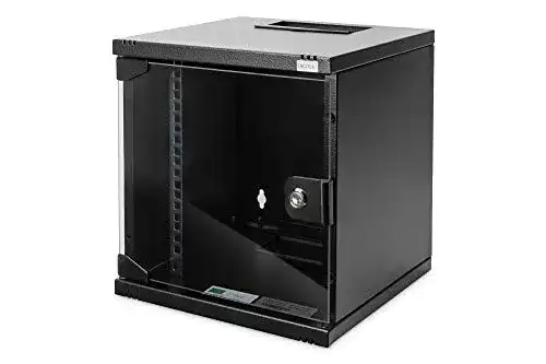 Digitus 10-Zoll Netzwerk-Schrank 6HE für Heimnetzwerke und Büros