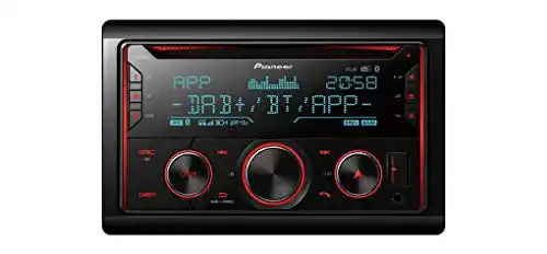 Pioneer Autoradio FH-S820DAB Doppel-DIN mit DAB+ und Bluetooth