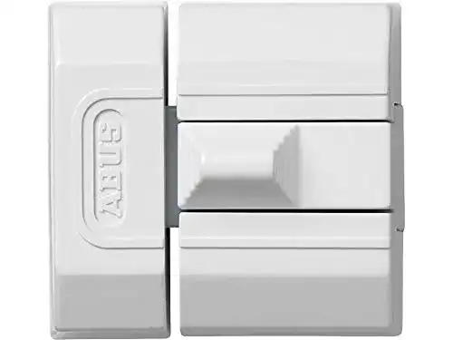 Türzusatzschloss ABUS SR 30 W SB Schieberiegel in Weiß