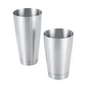 Boston Shaker Set aus Edelstahl für Cocktails und Drinks