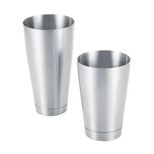 Boston Shaker Set aus Edelstahl für Cocktails und Drinks