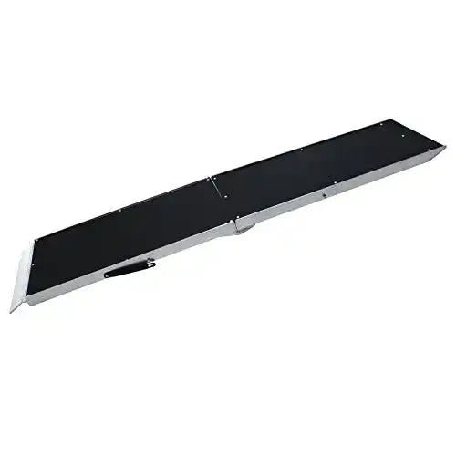 Faltbare Hunderampe von Wiltec, 185 x 38 cm, kompakt 96 x 38 cm