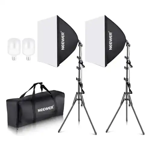Softbox-Set NEEWER mit 700W Äquivalent Beleuchtung für Fotografie
