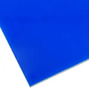 Acrylglasscheibe PLEXIGLAS GS farbig 3 mm 120 x 250 mm blau transluzent