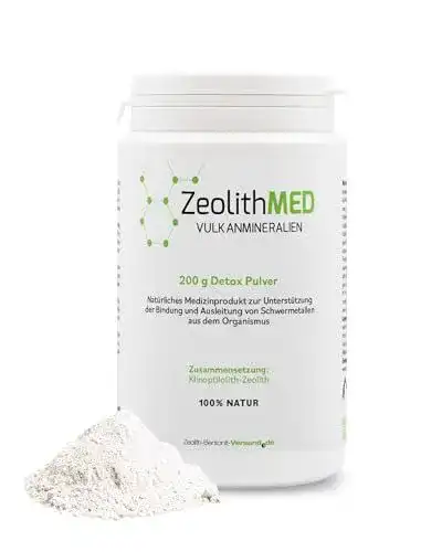 Zeolithpulver für Detox und Entgiftung von Schwermetallen