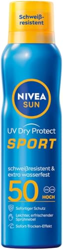 Nivea Sun UV Dry Protect Sport Sonnenspray LSF 50 (200 ml)