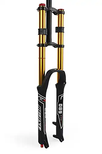Downhill-Federgabel Rujixu für Mountainbikes 26, 27,5 und 29 Zoll