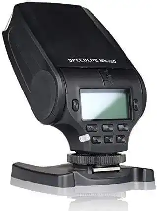 Mcoplus MK-320S TTL Blitzlicht GN32 für A7-Serie und NEX-Kameras