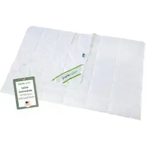 Leichte Bettdecke Franknatur Sommerdecke aus Lyocell und Baumwolle