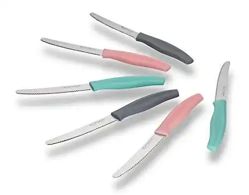 Frühstücksmesser Set von Echtwerk, 6 Stück, handlich und vielseitig