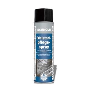 Edelstahlpflege-Spray Technolit 2 in 1 500ml für Reinigung und Schutz