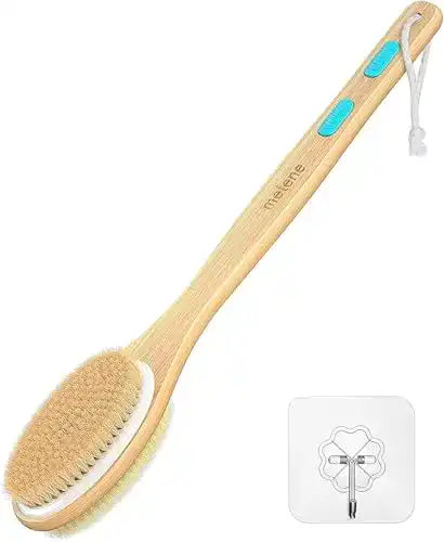 Metene Rückenbürste für Dusche und Bad mit langem Griff