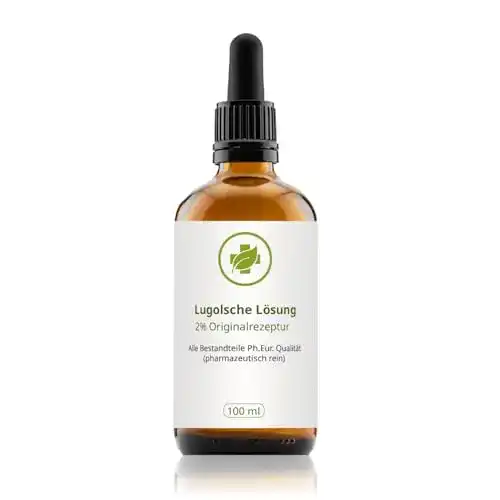 Lugolsche Lösung 100ml 2% in pharmazeutischer Reinheit