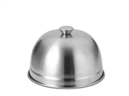 Burgerglocke Weis Karl 23636 aus Edelstahl, Ø 17 cm