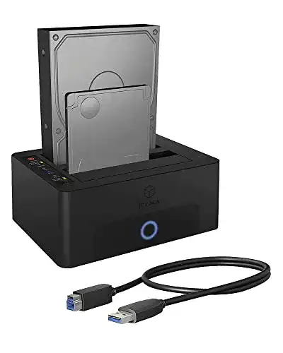 Festplatten-Docking-Station von ICY BOX für Dual HDDs