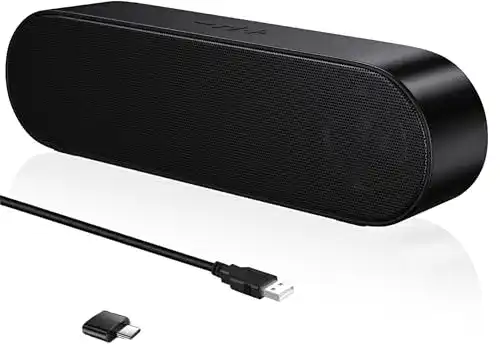 USB Lautsprecher Zetiy – Portable Lautsprecher für Computer und Laptop