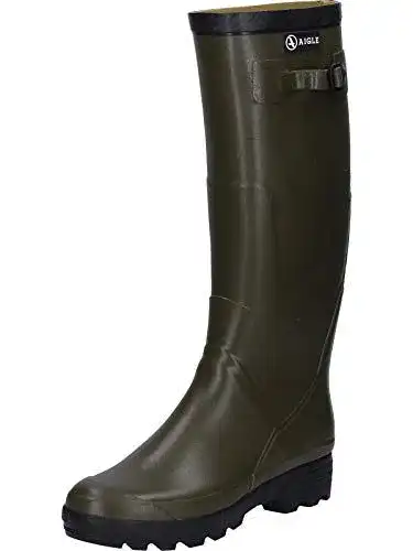 Jagd Gummistiefel Aigle Herren Benyl in Grün Kaki