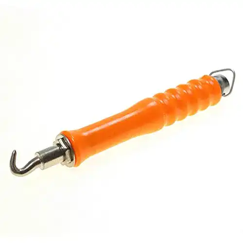 Drillapparat Floral-Direkt Drahtdrillgerät Mini 20 cm orange