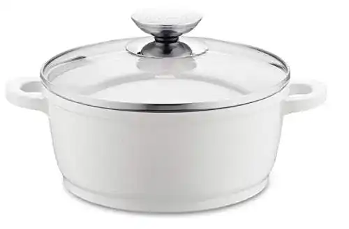 Berndes Kochtopf 20 cm GD Vario Click Induktionsfähig in Weiß