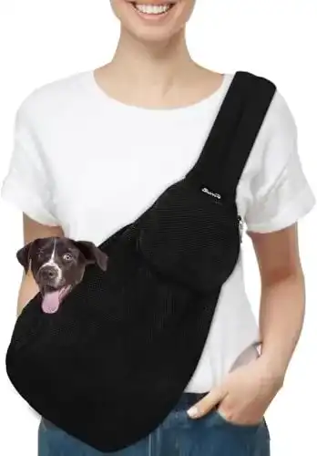 Hundetragetuch SlowTon für Haustiere, tragbare Hundetasche