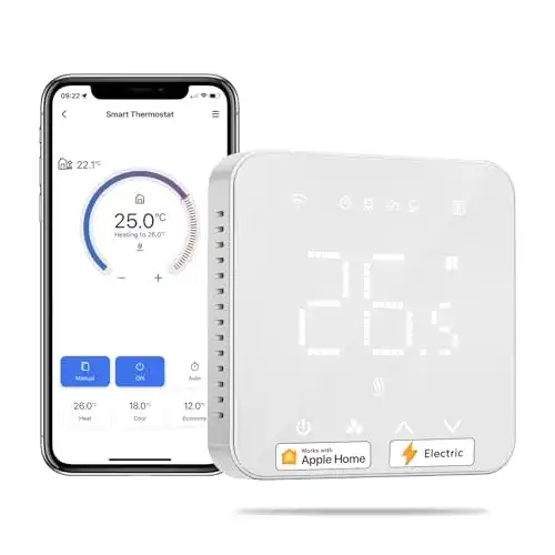 Raumthermostat WLAN von Meross Smartes Heizungssteuerungssystem