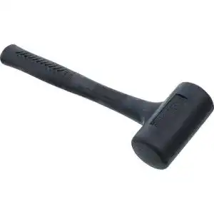 Schonhammer BGS 1868, rückschlagfreies Modell mit schwarzem Kopf Ø 60 mm