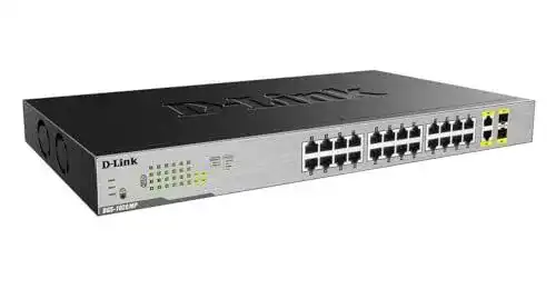 D-Link DGS-1026MP Layer2 PoE+ Gigabit Switch mit 26 Ports
