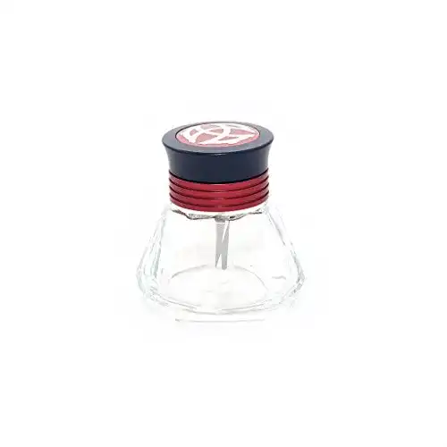 Tintenfass Twsbi Diamond Ink Bottle aus Glas und Aluminium
