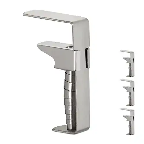 Tischklammern Relaxdays 4er Set – Verstellbare Tischdeckenklammern