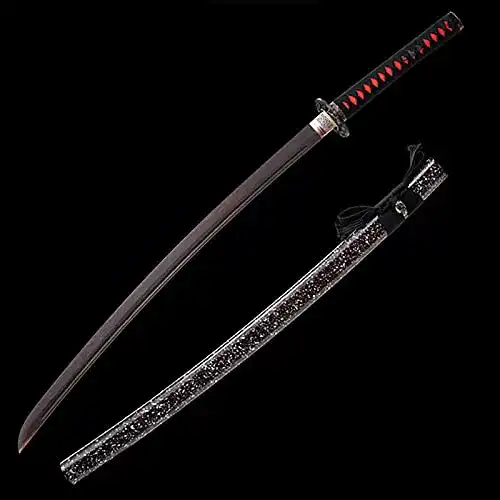 Bokken Kptkp Palisander-Katana, handgefertigtes Holzschwert für Training und Display