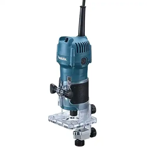 Einhandfräse Makita 3709 Kachel-Router 240 Volt Schwarz