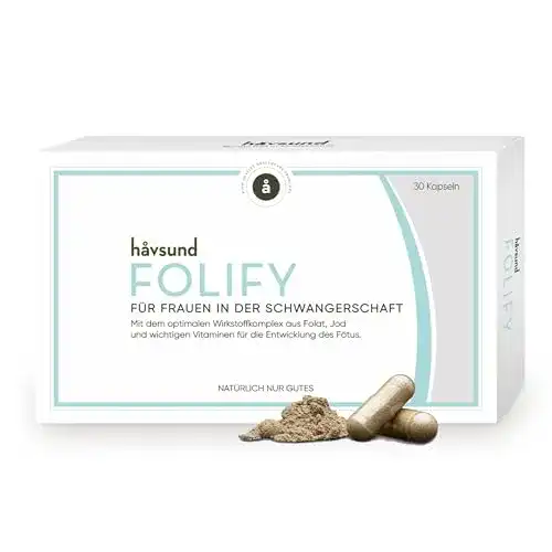 Schwangerschaftsvitamine von Håvsund und FOLIFY für Frauen