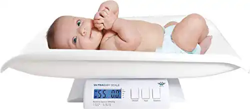 Digitale Babywaage von MyWeigh mit Anti-Rutschmatte