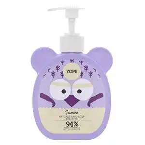 Yope Kinderseife natürliche Seife Jasmin 400ml für Kinder