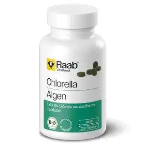 Bio Chlorella Tabletten von Raab Vitalfood aus reinen Mikroalgen
