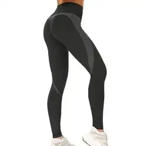 Kompressionslaufhose für Damen von Vertvie elastische Sportleggings